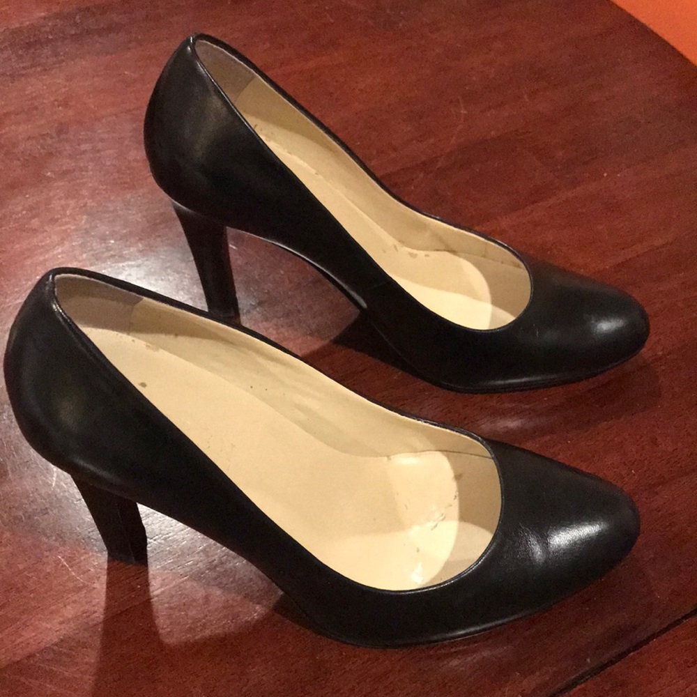 Ralph Lauren Zamora Black Heels